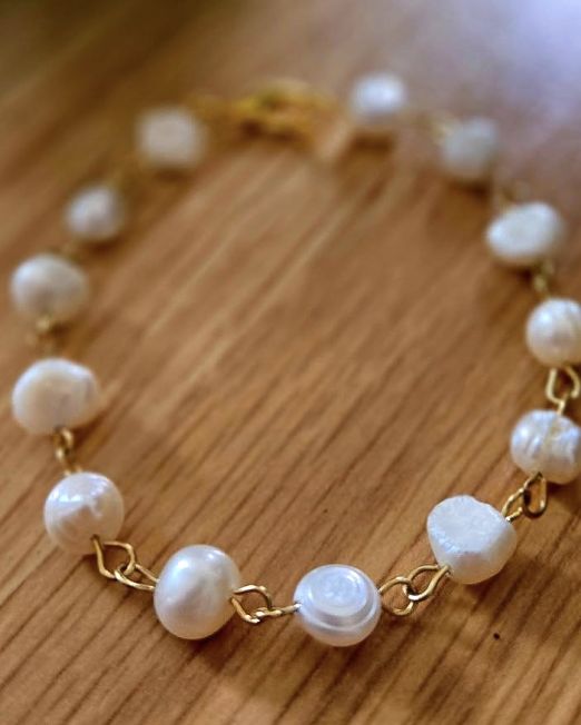Bracelet perle d'eau douce